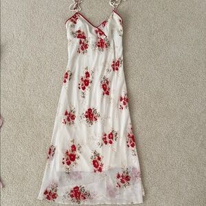 Floral Spaghetti Strap Dress